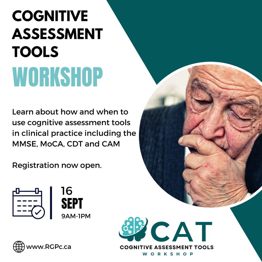 Workshop Cognitive Assessment Tools Workshop Healthy Aging Core